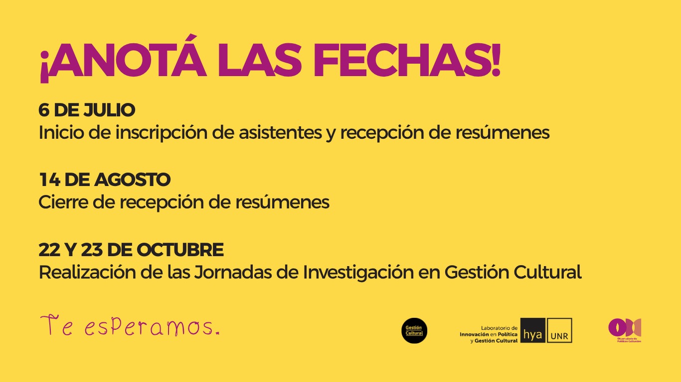 Jornadas de Gestión Cultural