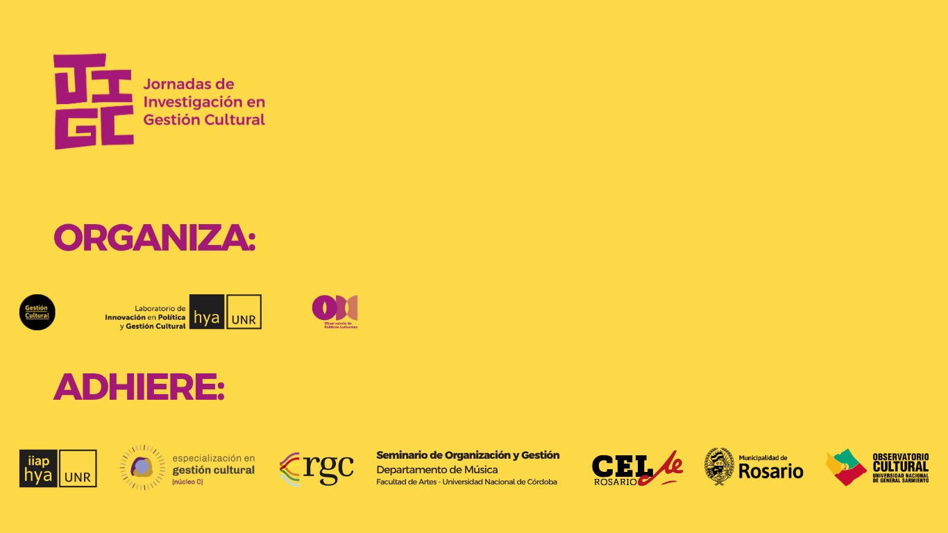 Jornadas de Gestión Cultural