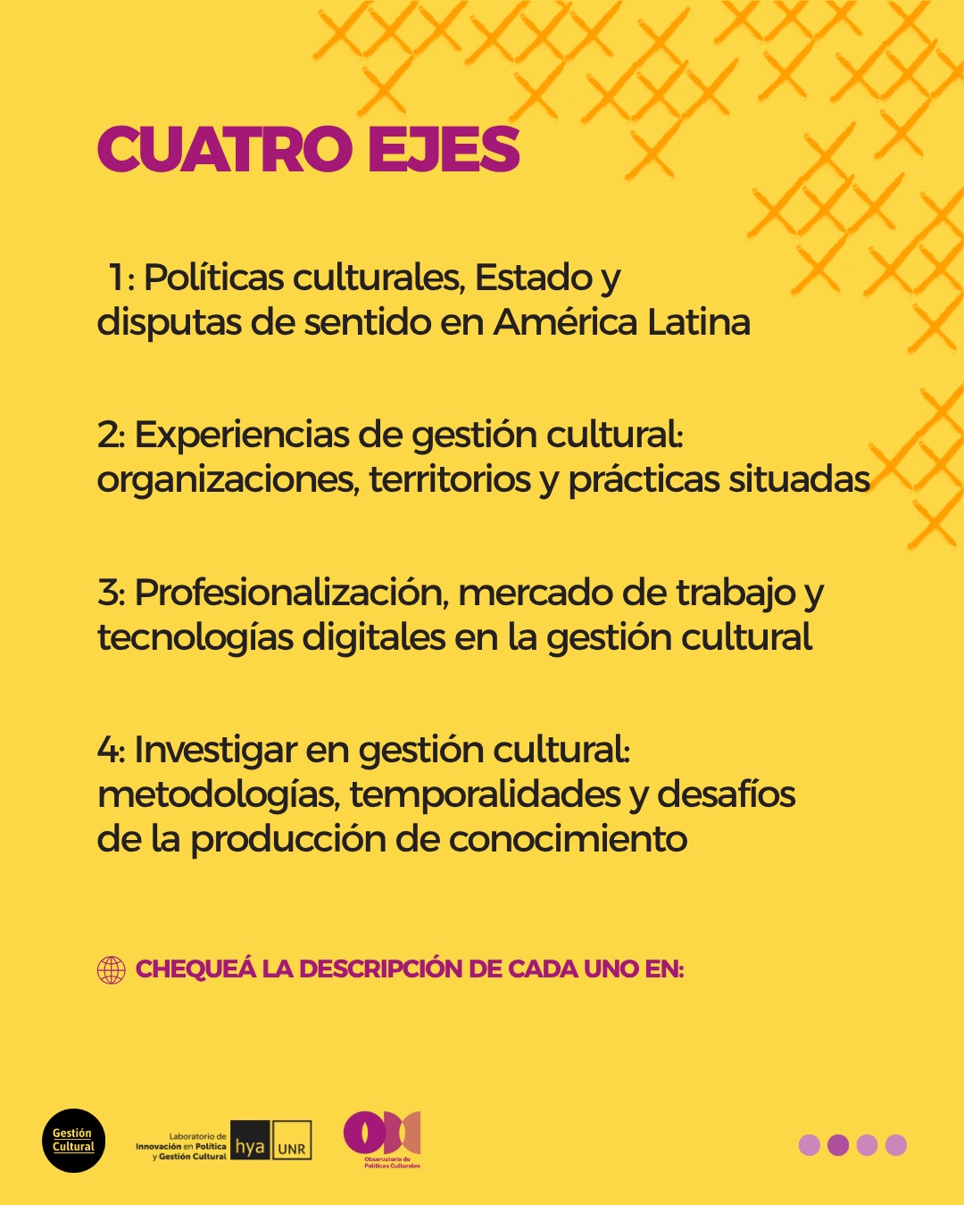 Jornadas de Gestión Cultural