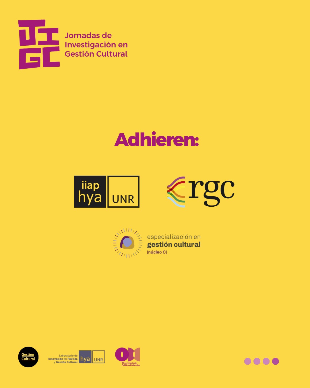 Jornadas de Gestión Cultural